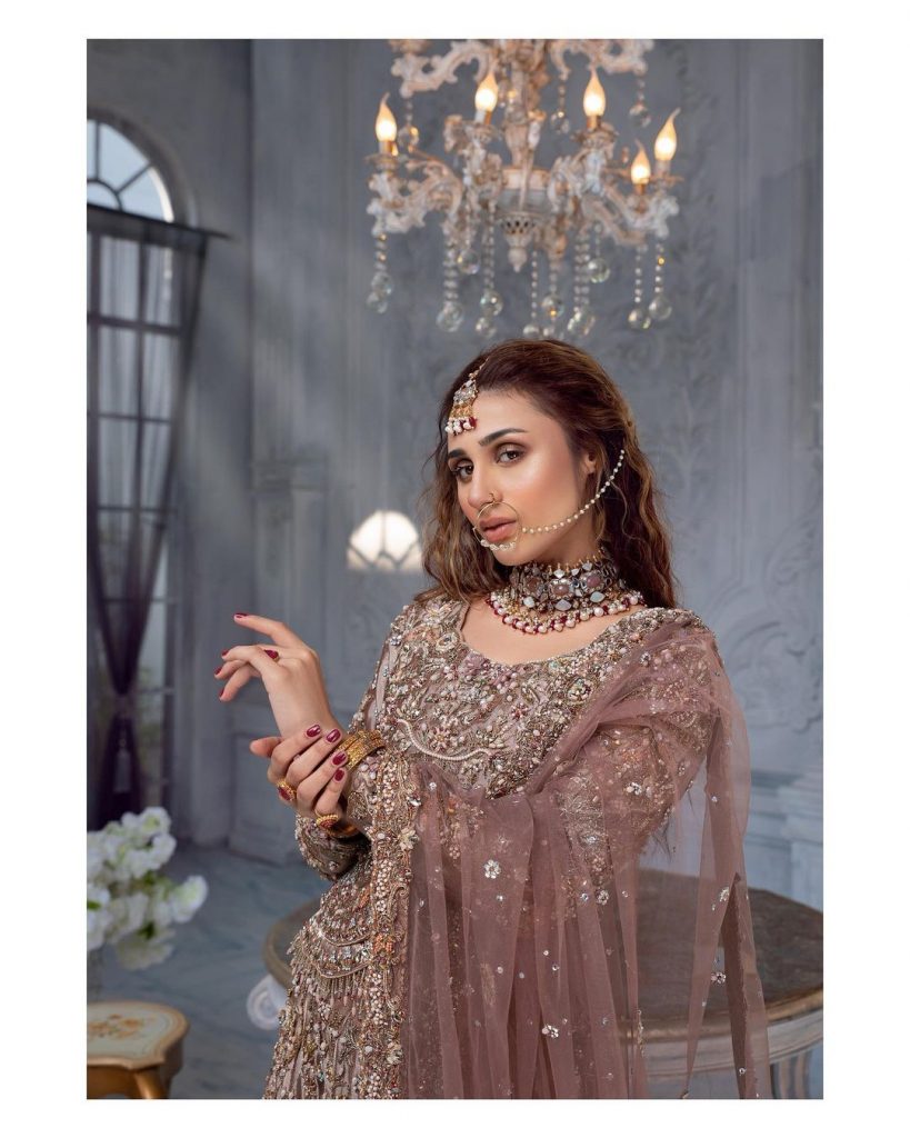 Mashal Khan Looks Drop Dead Gorgeous In Her Latest Bridal Attire