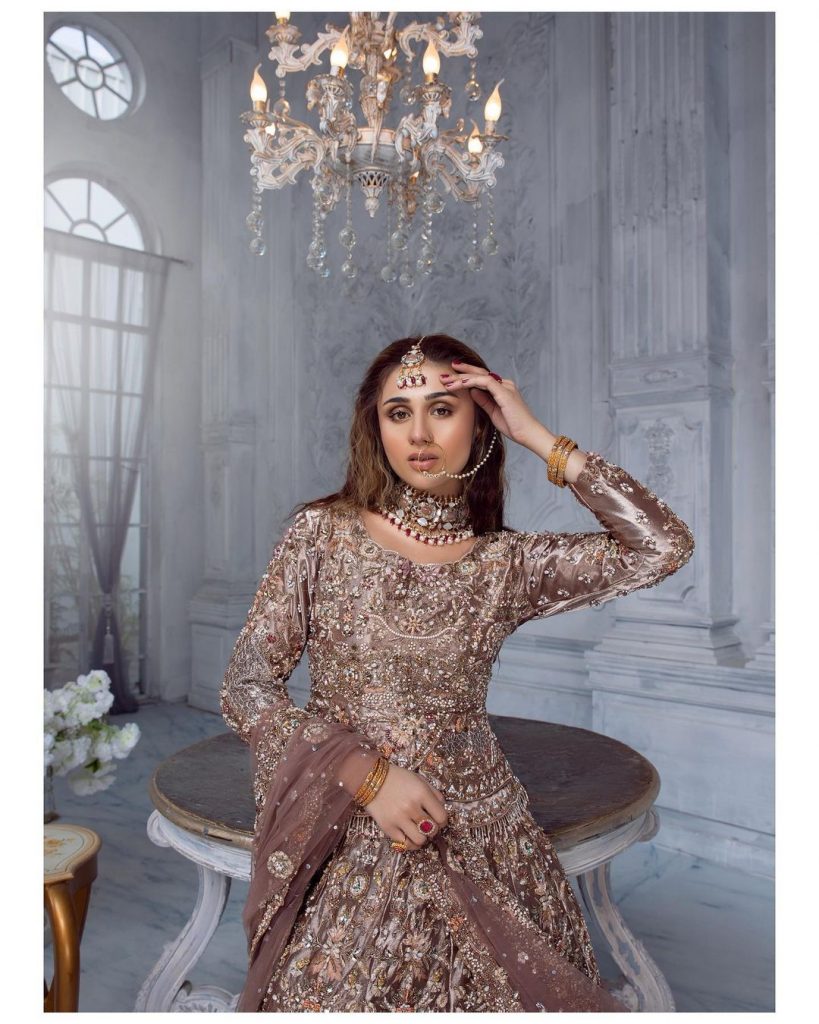 Mashal Khan Looks Drop Dead Gorgeous In Her Latest Bridal Attire