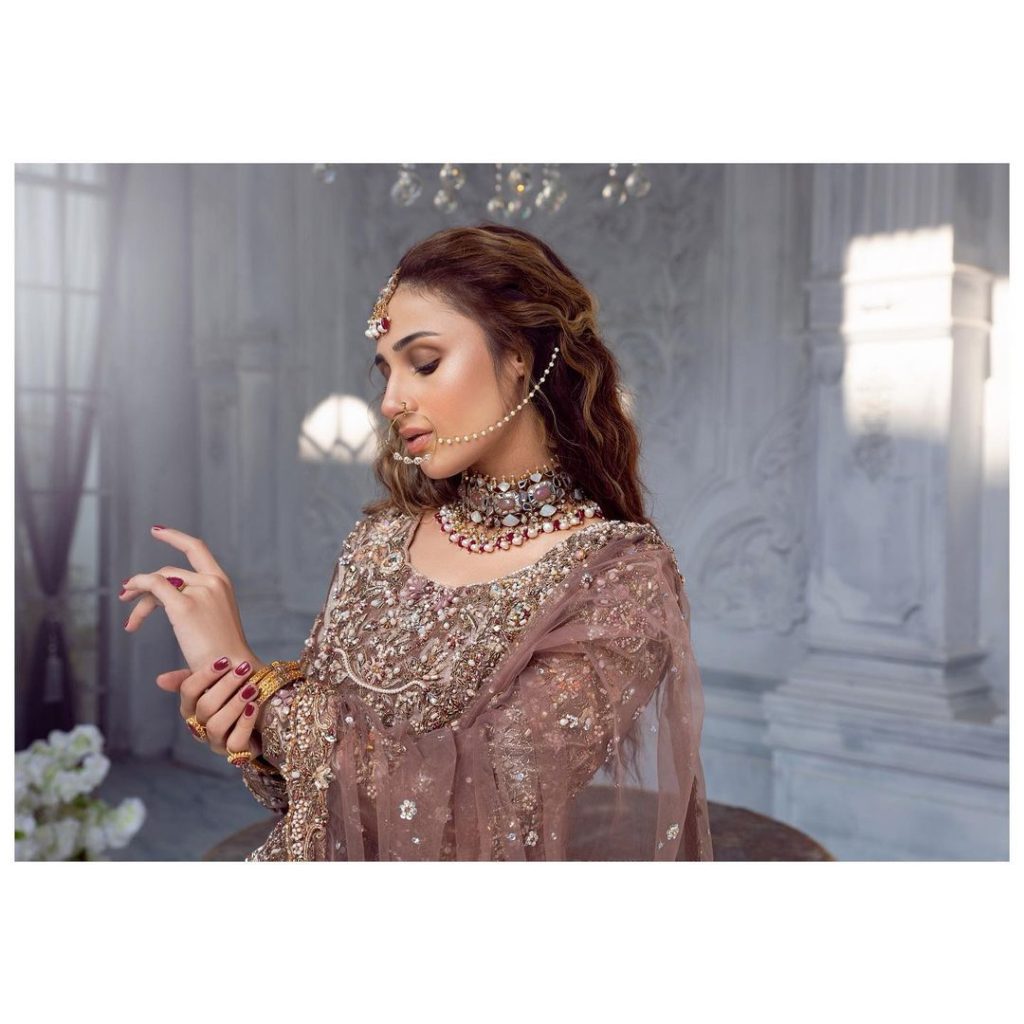Mashal Khan Looks Drop Dead Gorgeous In Her Latest Bridal Attire