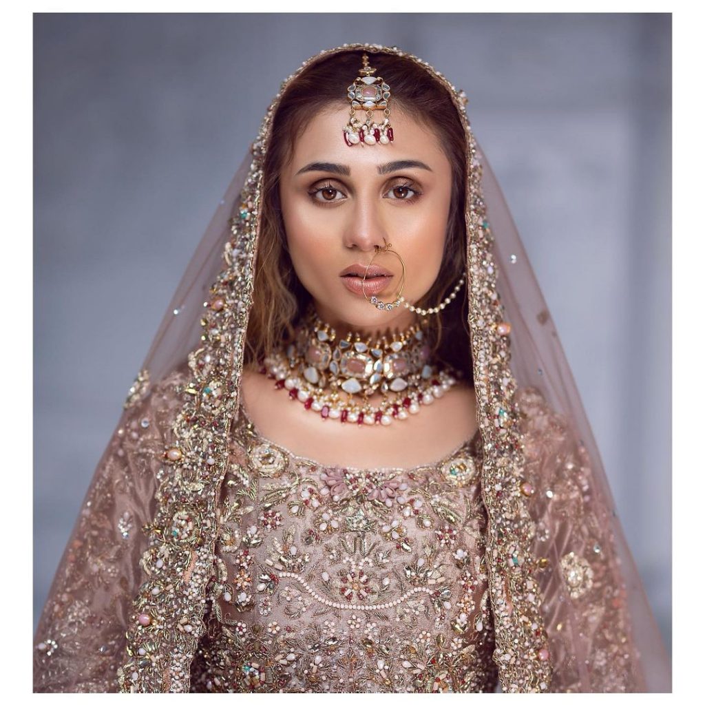 Mashal Khan Looks Drop Dead Gorgeous In Her Latest Bridal Attire