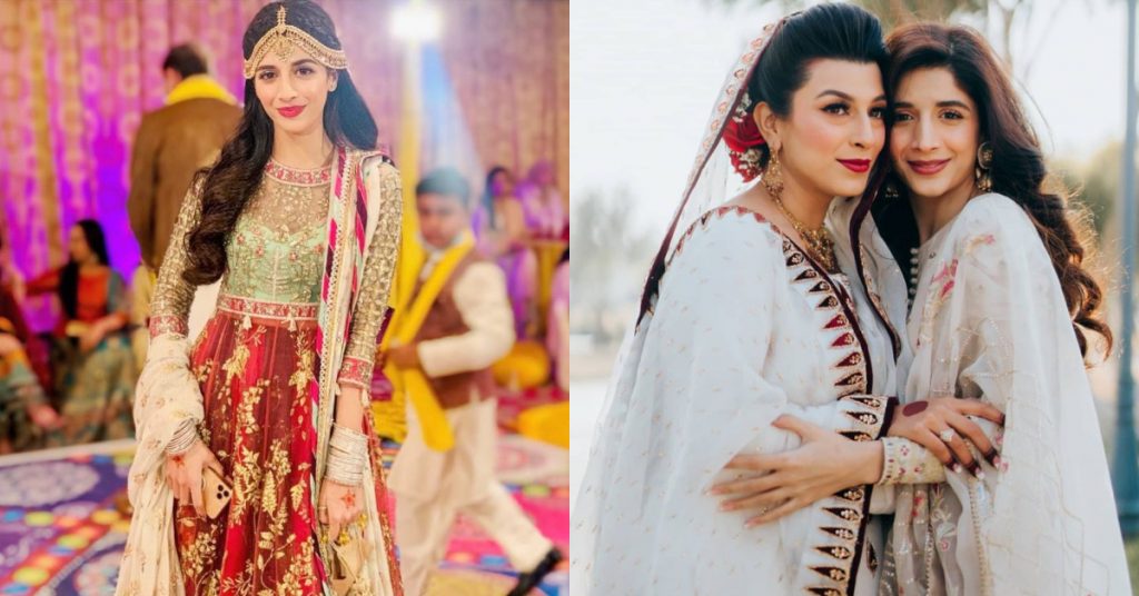 Mawra Hocane Looked Stunning On Her Friend's Mehndi And Nikkah