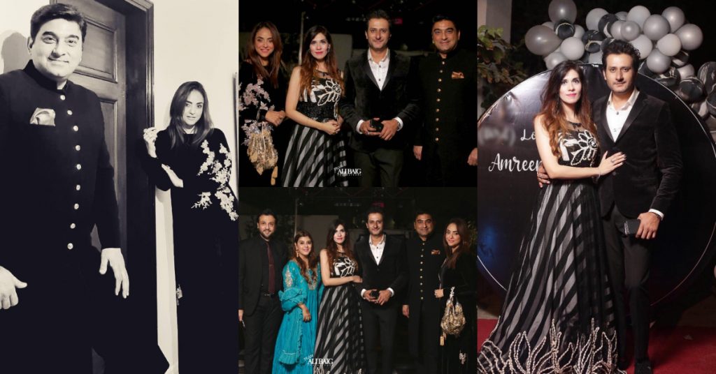 Nadia Khan Spotted At Dr Wajahat's Wedding Anniversary