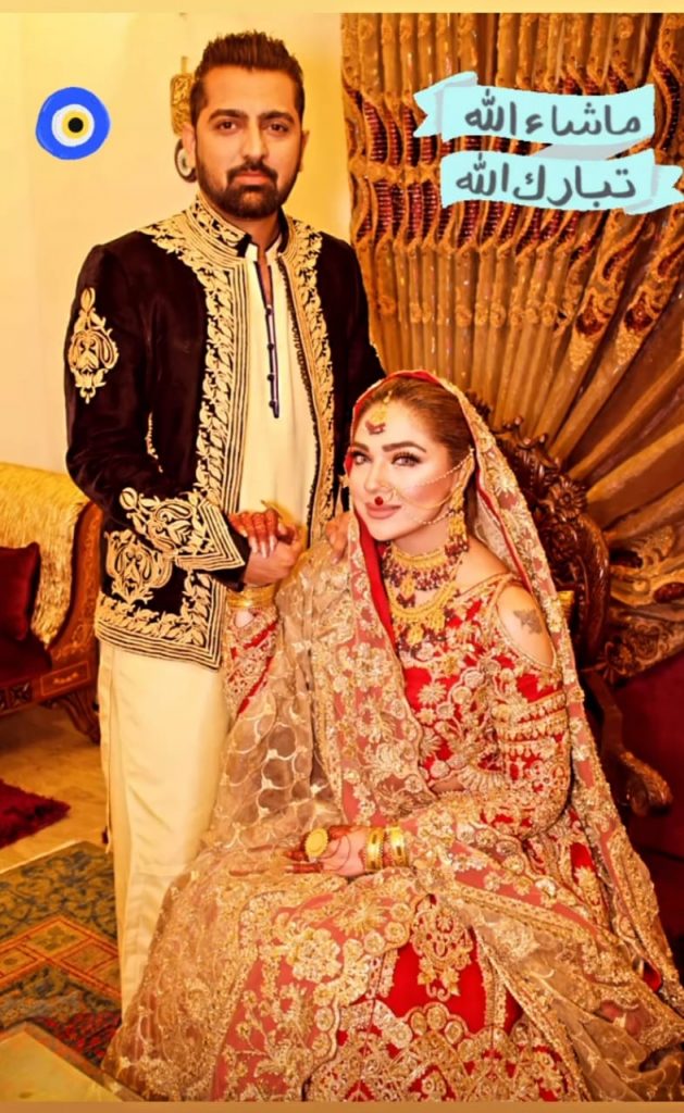 Actress Natasha Ali's Wedding Pictures