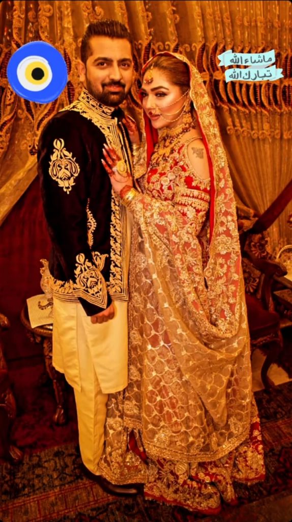 Actress Natasha Ali's Wedding Pictures