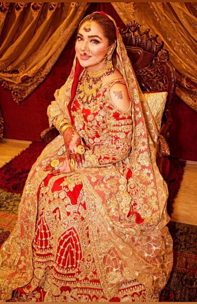 Actress Natasha Ali's Wedding Pictures