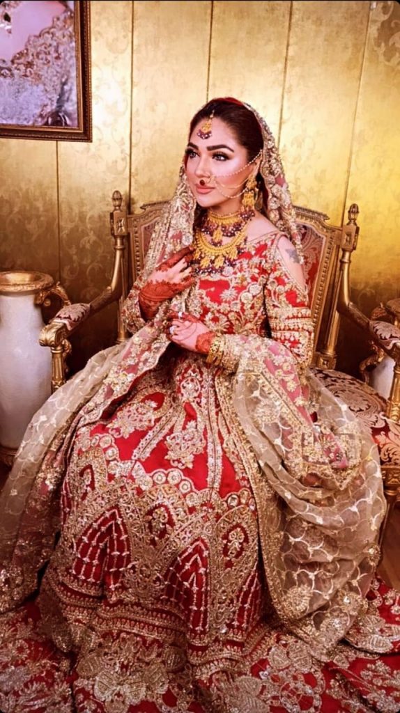 Actress Natasha Ali's Wedding Pictures
