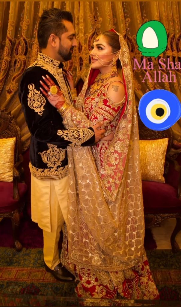 Actress Natasha Ali's Wedding Pictures