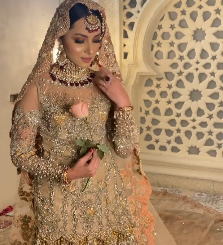 Nimra Khan Looks Drop Dead Gorgeous In Her Latest Bridal Shoot