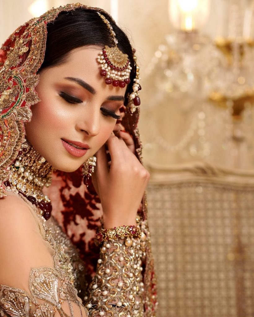 Nimra Khan Looks Drop Dead Gorgeous In Her Latest Bridal Shoot