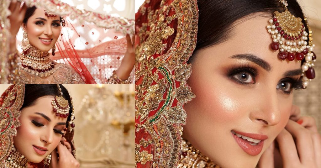 Nimra Khan Looks Drop Dead Gorgeous In Her Latest Bridal Shoot