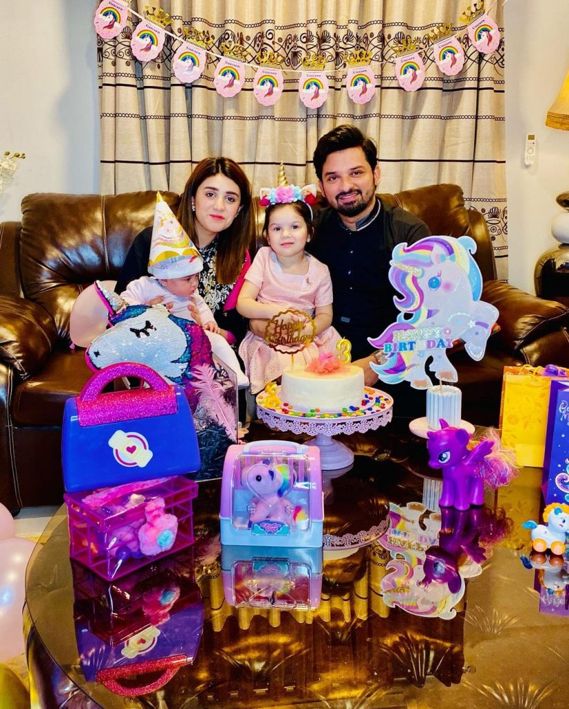 Noman Habib Celebrates 3rd Birthday Of His Daughter