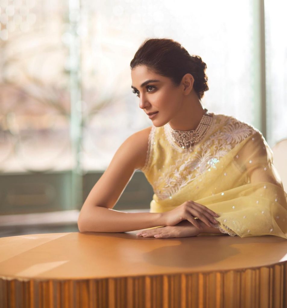 Vibrant Photos of Maya Ali in Yellow Dresses