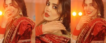 Rabia Butt Is Dazzling in Beautiful Red Outfit