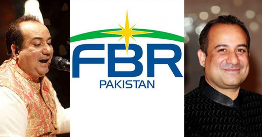 FBR Sends Notice to Rahat Fateh Ali Khan