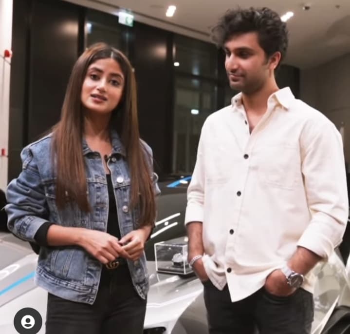 Sajal And Ahad Exploring Dubai.