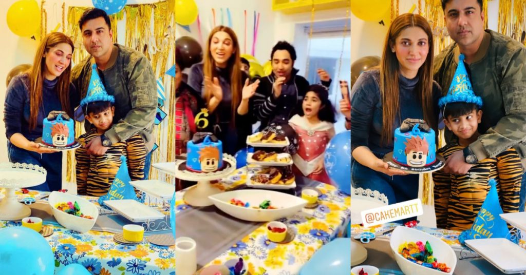 Sana Fakhar Son's Birthday Pictures and Video