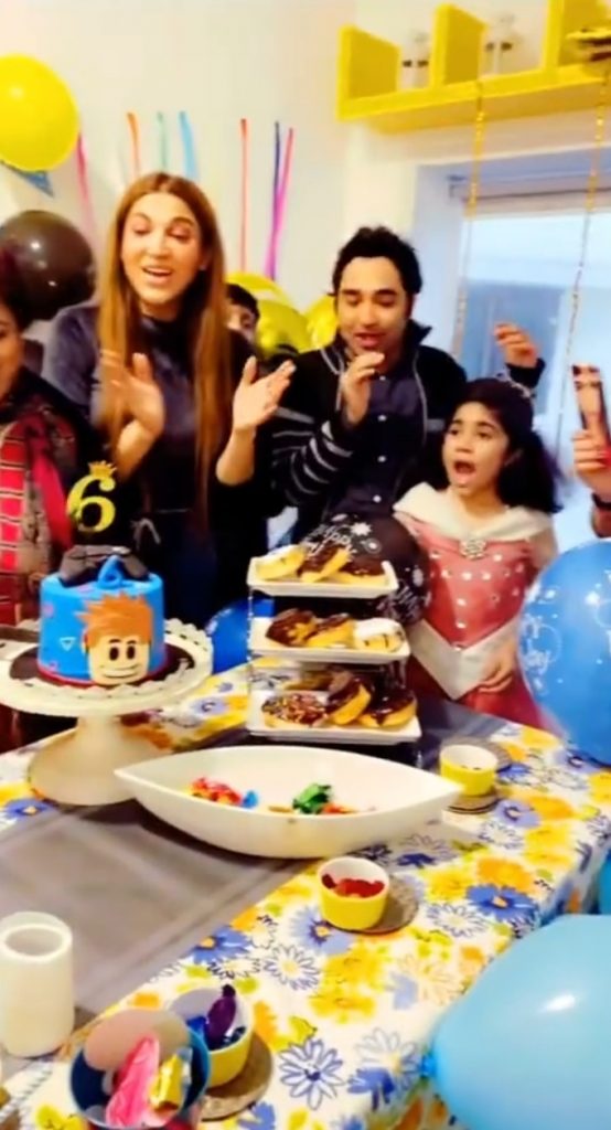 Sana Fakhar Son's Birthday Pictures and Video