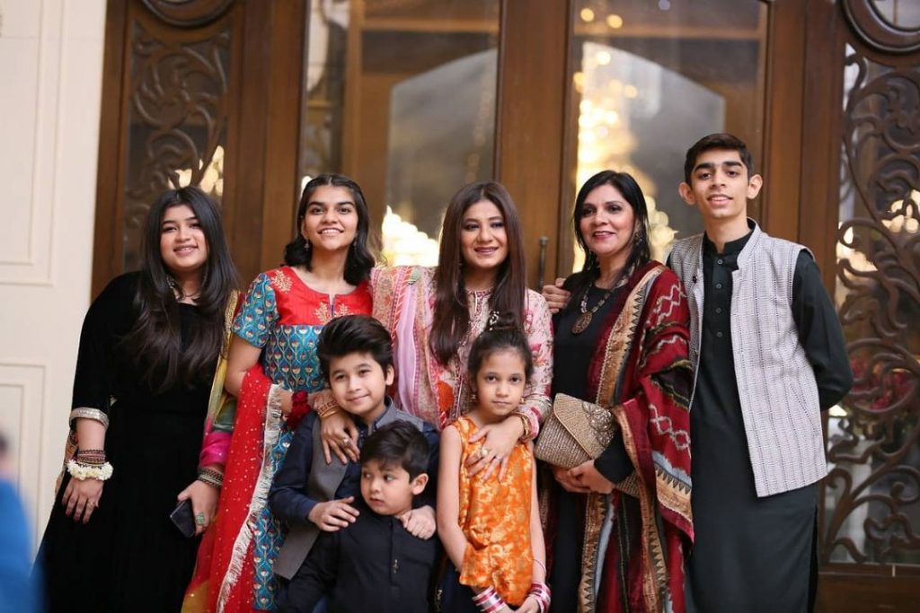 Lovely Family Photos of Fahad Mustafa and Sana Fahad