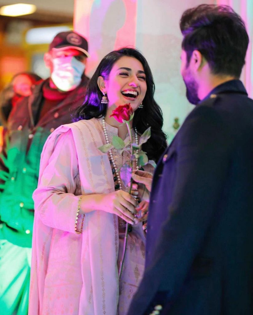 Sarah Khan And Falak Shabbir Spotted At A Store Launch In Islamabad