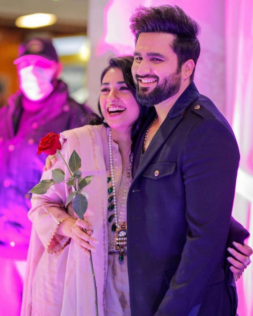 Sarah Khan And Falak Shabbir Spotted At A Store Launch In Islamabad