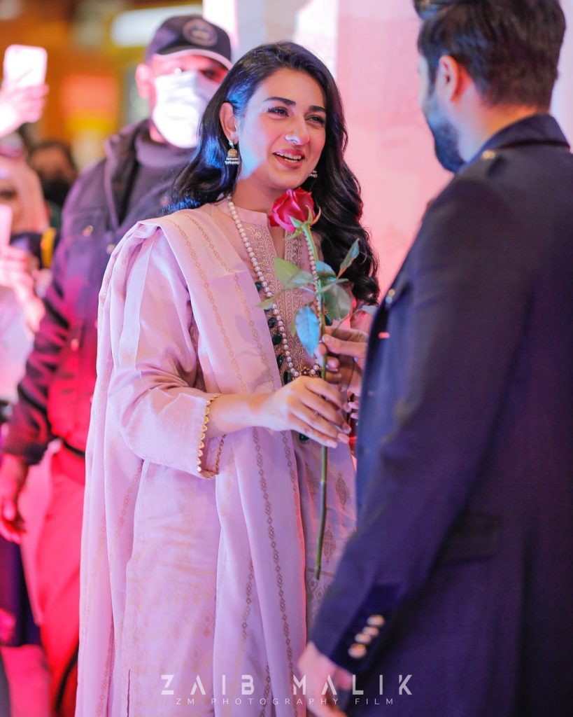 Sarah Khan And Falak Shabbir Spotted At A Store Launch In Islamabad
