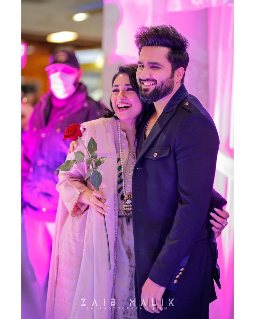 Sarah Khan And Falak Shabbir Spotted At A Store Launch In Islamabad