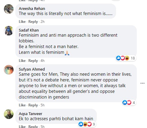 Sarwat Gilani's Recent Statement About Feminism Has Disappointed Netizens