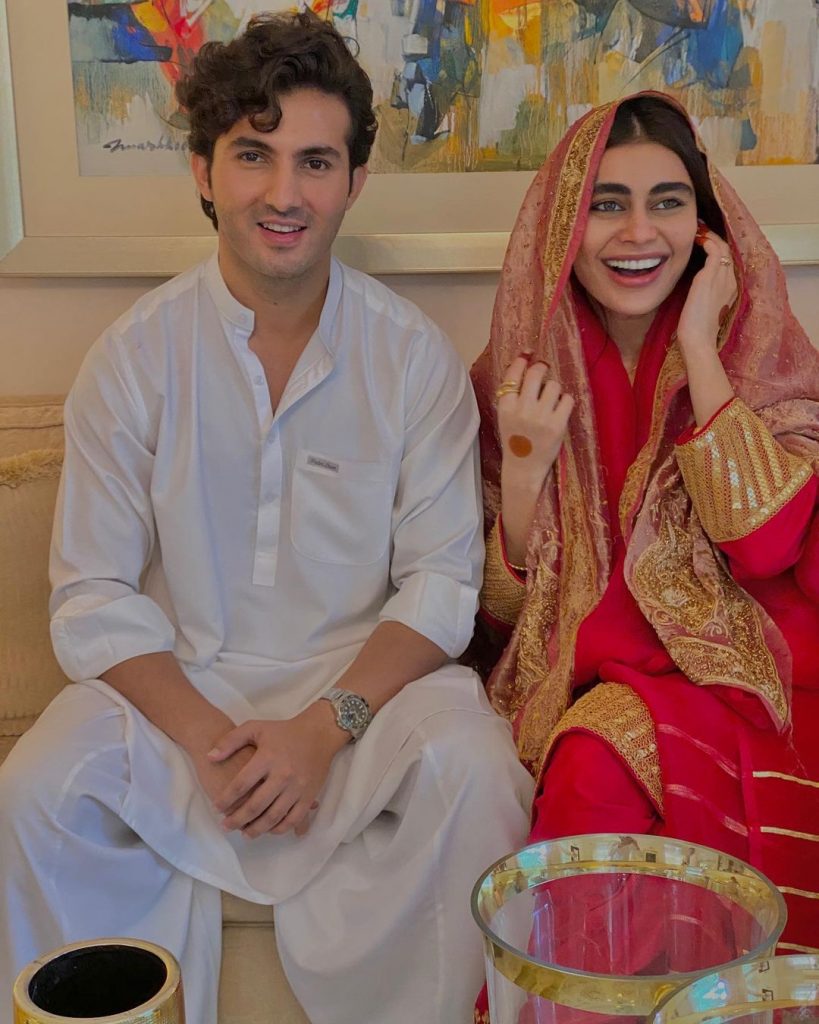 Syra And Shahroz Resume Shooting For Their Upcoming Project