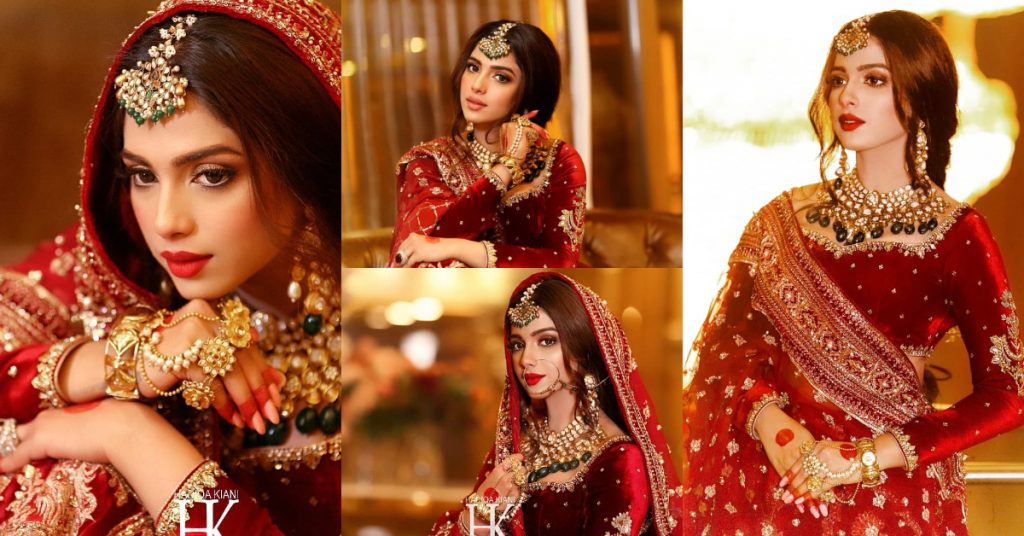 Sonya Hussyn Stuns In Her Latest Bridal Shoot