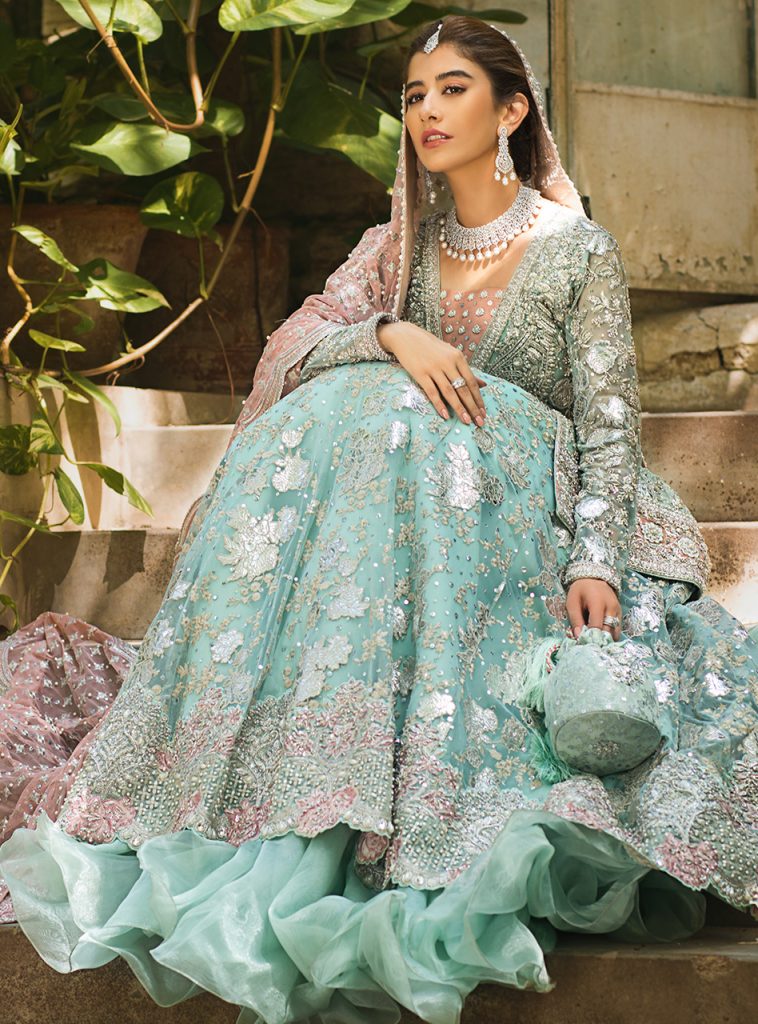 Syra Yousaf's Latest Bridal Shoot For Zainab Chottani Official