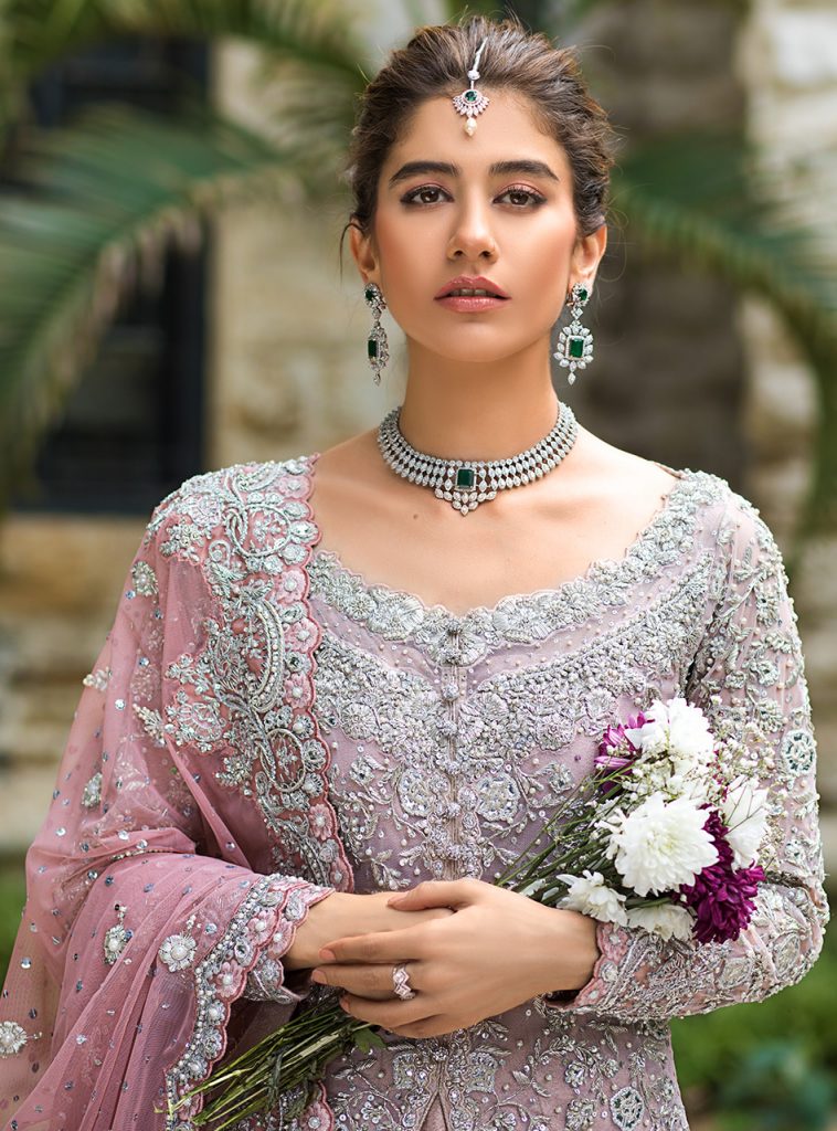 Syra Yousaf's Latest Bridal Shoot For Zainab Chottani Official