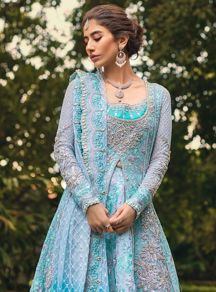 Syra Yousaf's Latest Bridal Shoot For Zainab Chottani Official