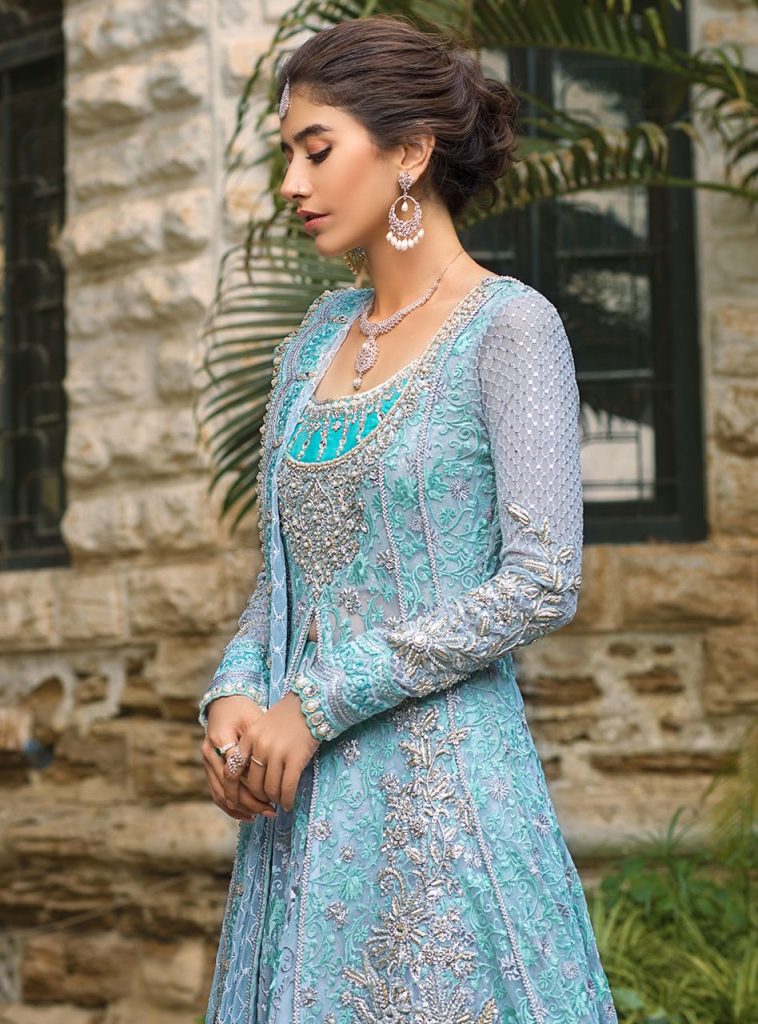 Syra Yousaf's Latest Bridal Shoot For Zainab Chottani Official