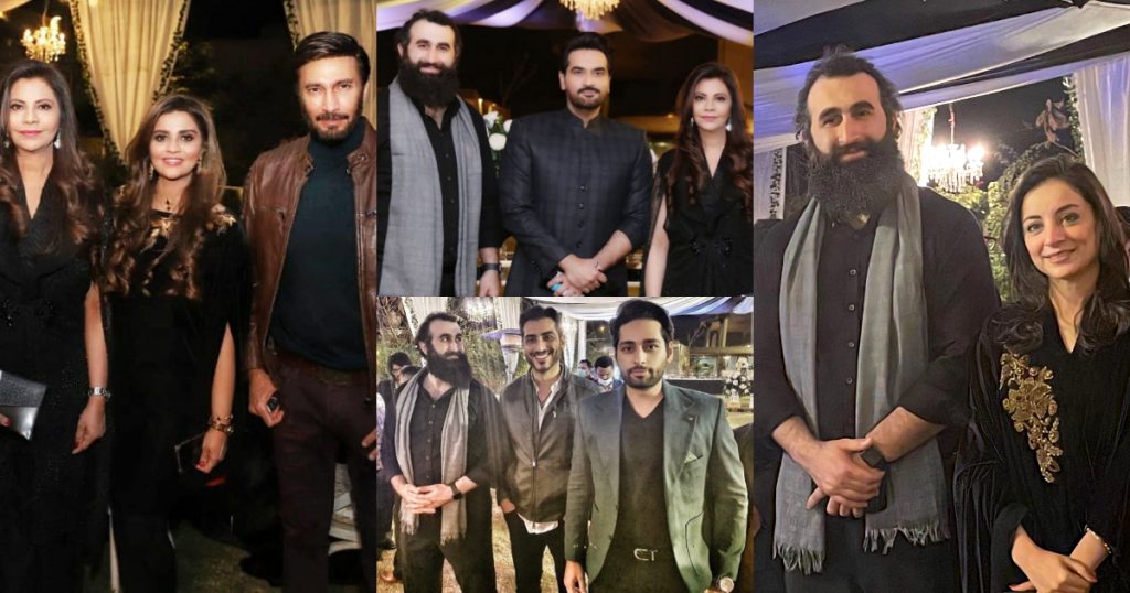 Turkish Actor Celal Al Last Night at an Event with Pakistani Celebrities