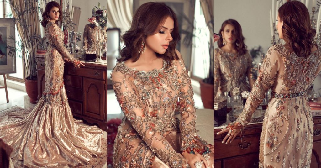 Waliya Najib's Looks Ravishing In Her Latest Bridal Shoot