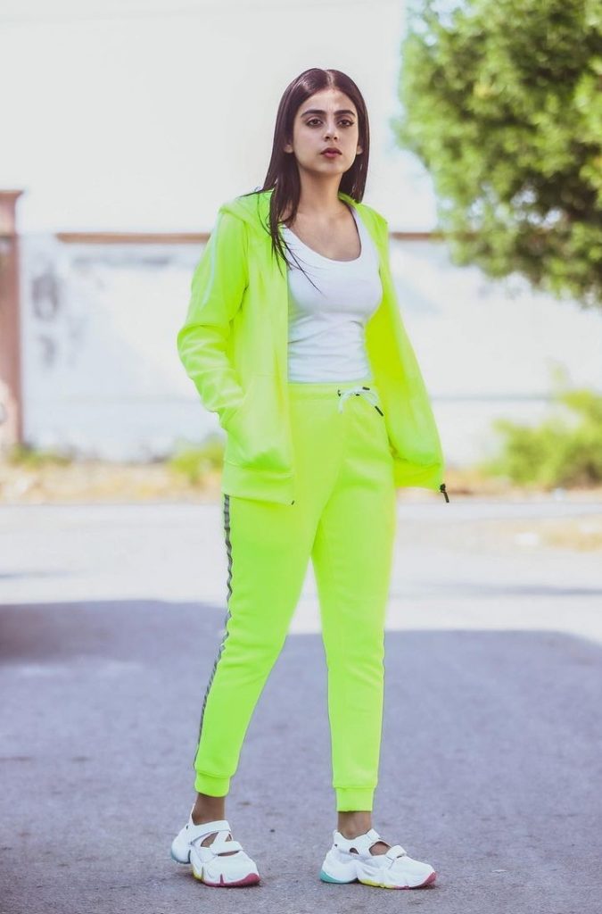 Celebrities Shining Bright in Neon Outfits