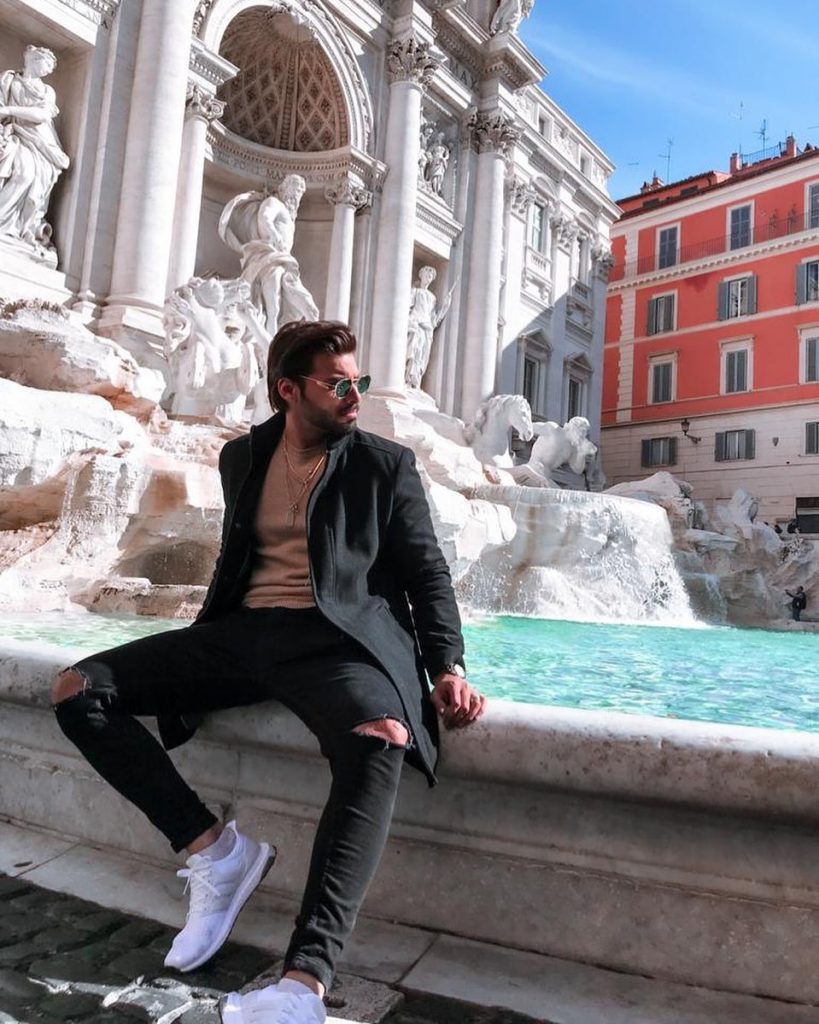 Actor Yasir Ali Khan Vacationing In Turkey And Italy