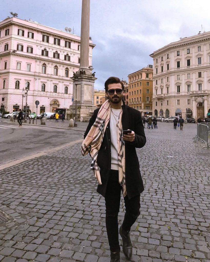 Actor Yasir Ali Khan Vacationing In Turkey And Italy