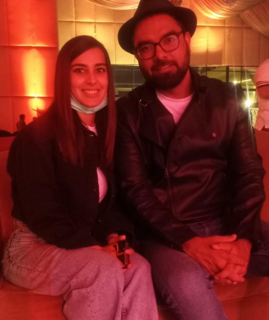 Iqra Aziz and Yasir Hussain Spotted at Chaudhry's Teaser Launch