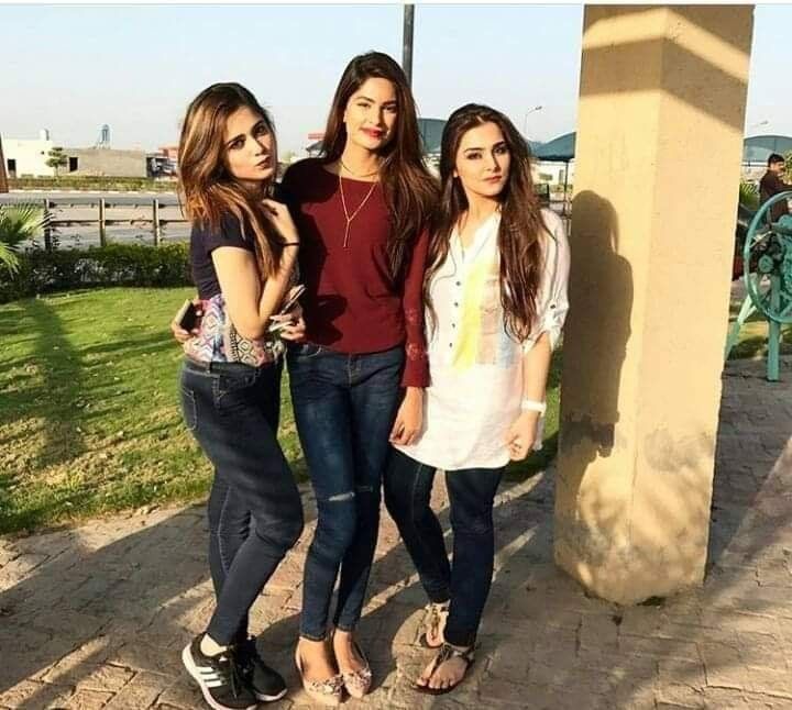 Cutest Pictures of Hania Aamir and Aima Baig