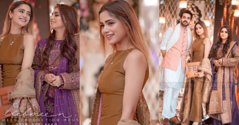 Aima Baig And Komal Baig Spotted At Shahbaz Shigri’s Sister’s Wedding