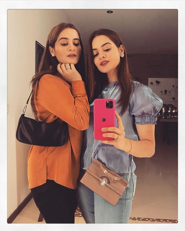 Aiman Khan, Muneeb and Minal in Lahore for HBCW21