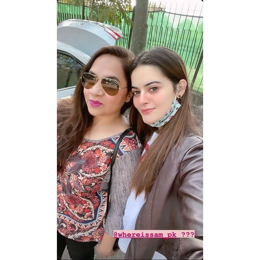 Aiman Khan, Muneeb and Minal in Lahore for HBCW21