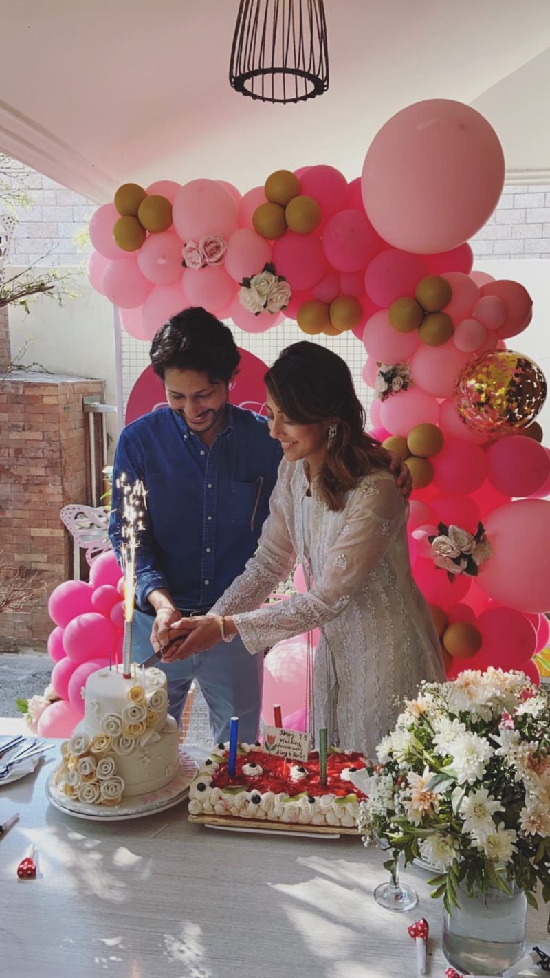 Actress Ainy Jaffri Celebrating her 7th Wedding Anniversary - Adorable Pictures