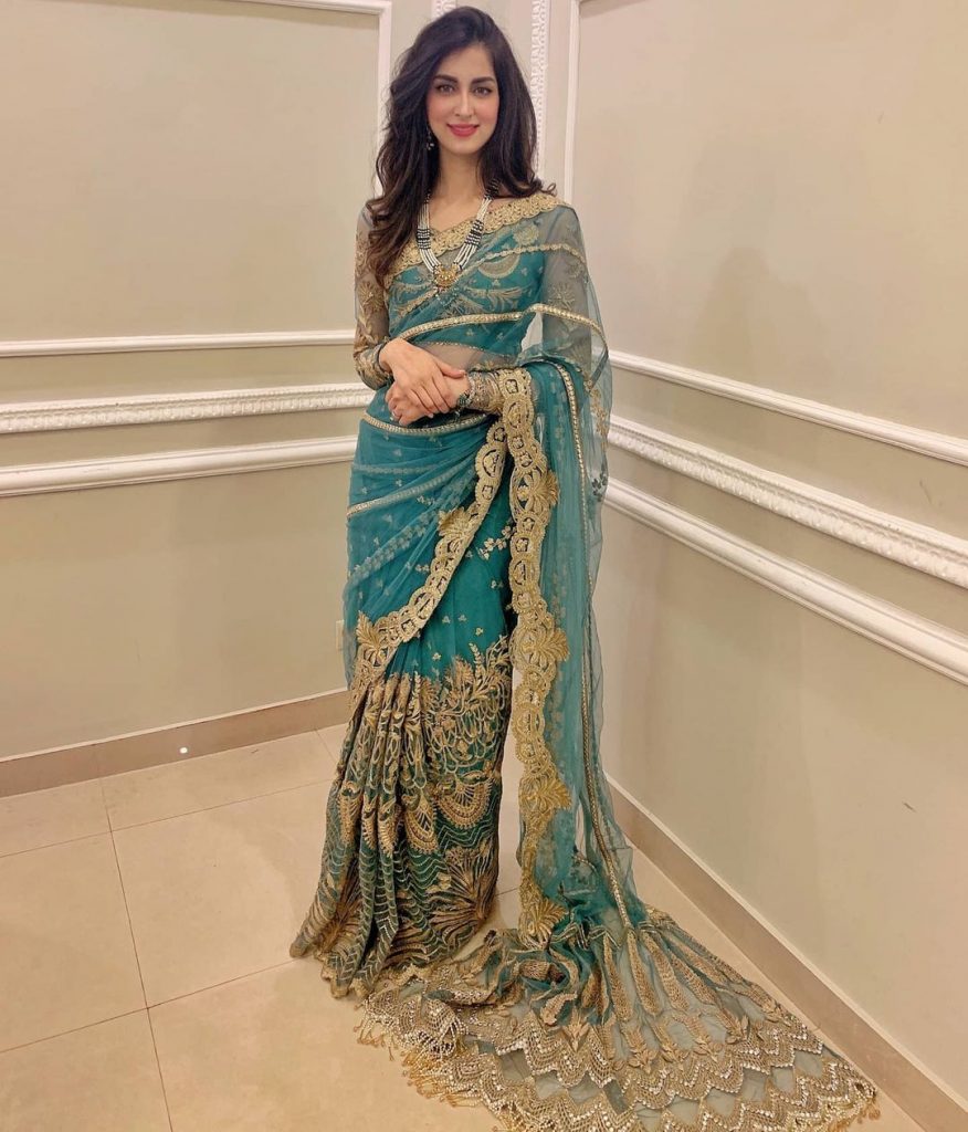 Aisam-ul-Haq's Wife Looks Exquisite In Shiza Hassan Luxury Pret