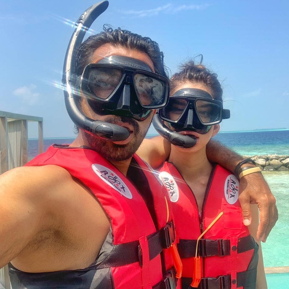 Aisam-ul-Haq Vacationing With Wife In Maldives