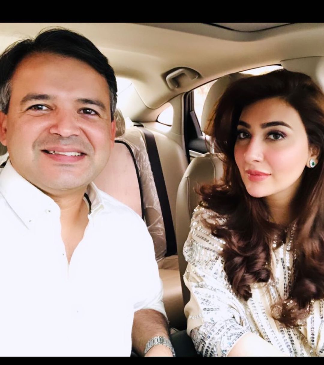 Actress Aisha Khan with her Husband and Daughter - Latest Pictures