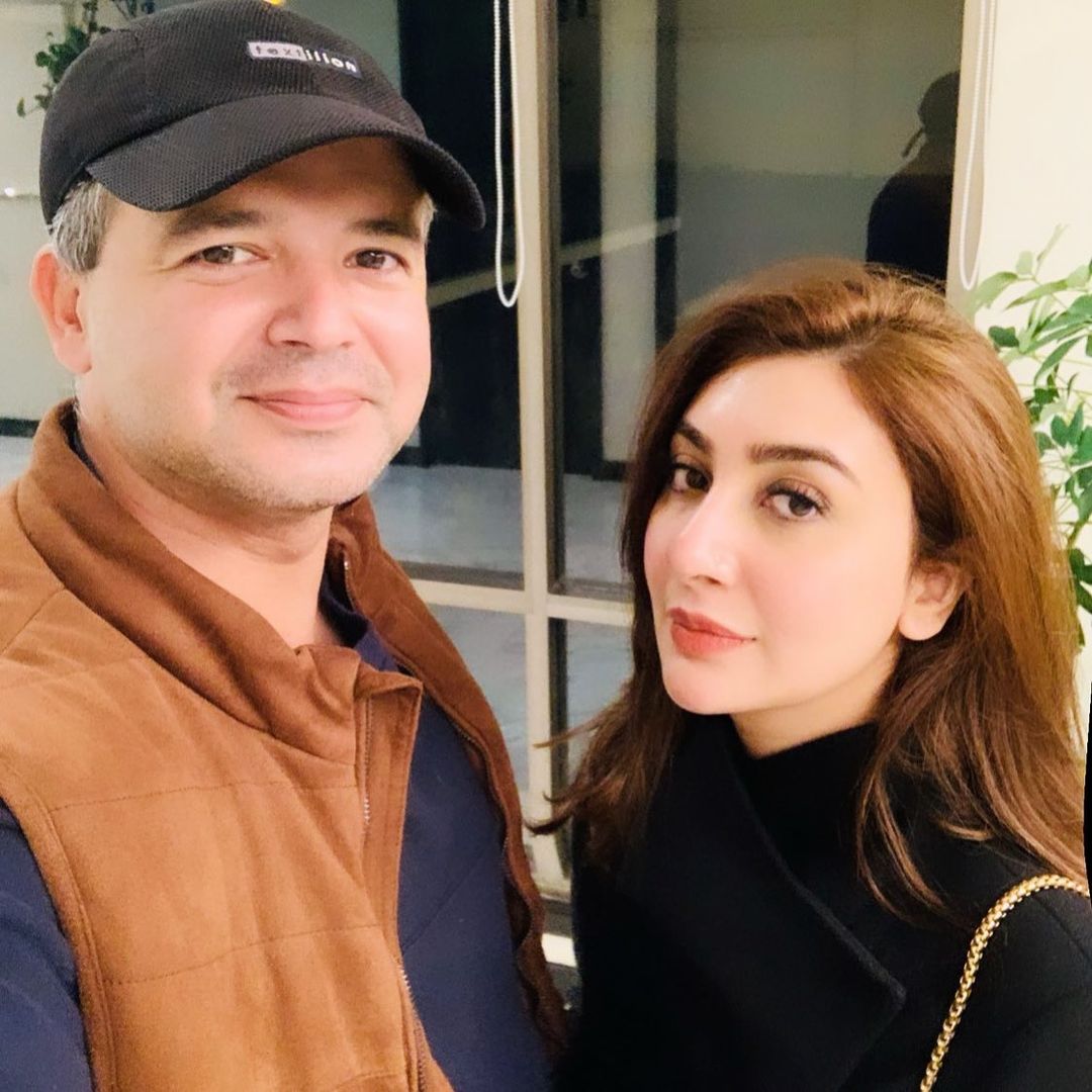 Actress Aisha Khan with her Husband and Daughter - Latest Pictures