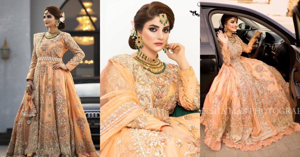 Gul-o-Gulzar Famed Aliya Ali's Bridal shoot