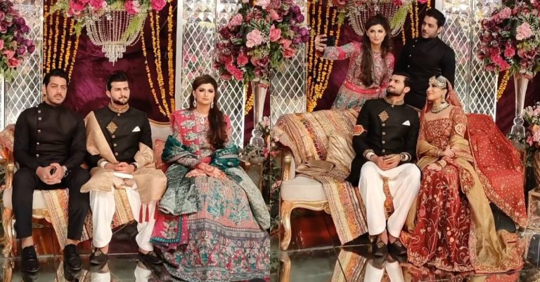 Anam Goher Spotted At Her Brother’s Wedding